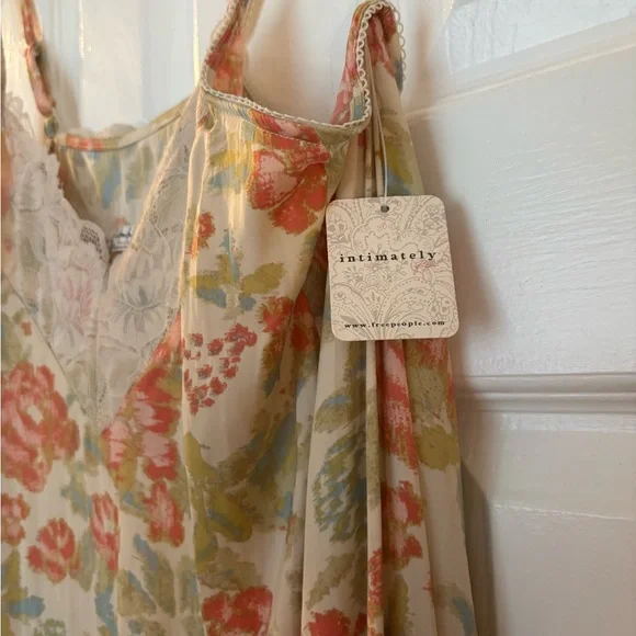 Free People Intimately • First Date Printed Slip Dress - Picture 4 of 6